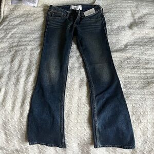 Hollister Dark Blue Flare Jeans